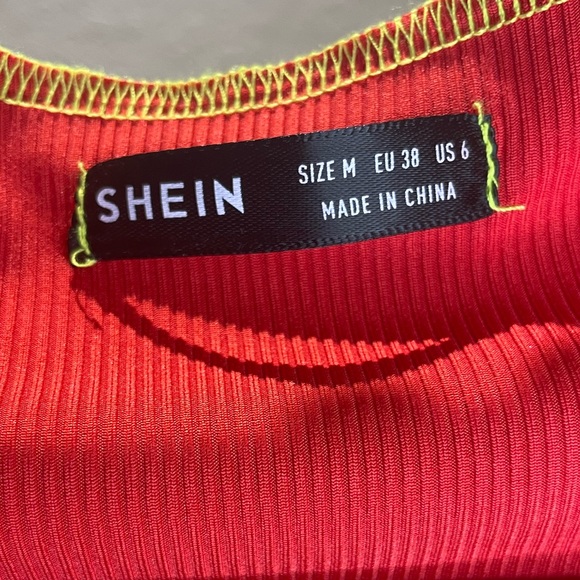 Stretchy orange shrug. - Picture 3 of 3